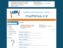Tablet Screenshot of mattess.cz